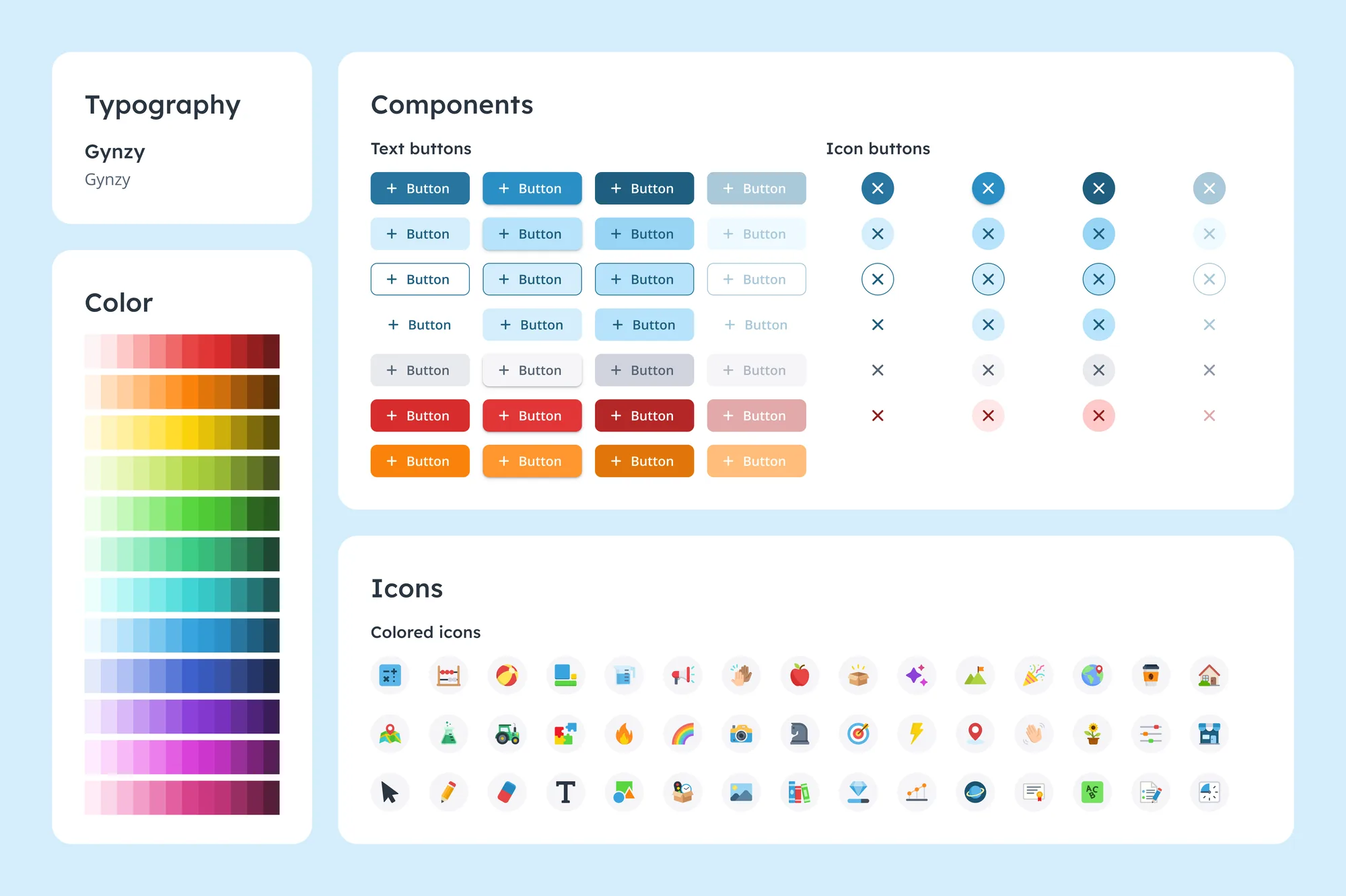 Design system revamp